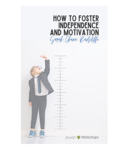 How to Foster Independence and Motivation with Sarah Chana Radcliffe cover image