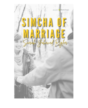 Simcha of Marriage with Sara Yoheved Rigler cover image